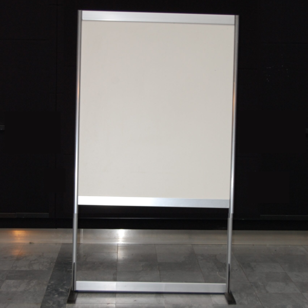Posterbord N-CON1007 met  compleet whiteboardpaneel